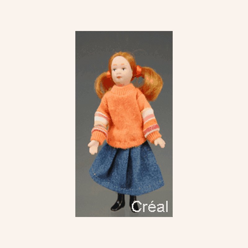 # Creal 2648 Puppe "Mann im Nadelstreifenanzug" 1:12 für Puppenhaus NEU 