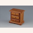Nachttischschrank mit 3 Schiebern