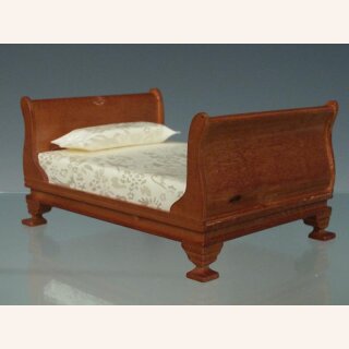 Doppelbett Walnuss