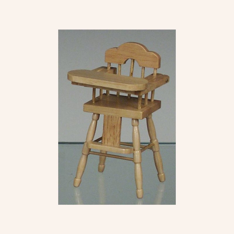 Reutter Porzellan Küchenhocker Holz Sitz Stuhl Wood Work Stool Puppenstube 1:12