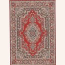 Roter Teppich, orientalisches Muster