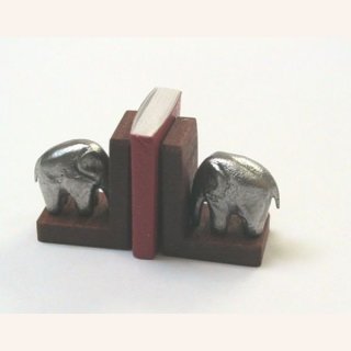 Buchstützen - Elefant, 1 Paar