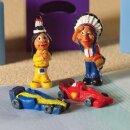 Indianer und Autos
