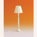 Stehlampe in Creme