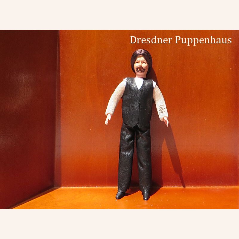 Mann, Rocker, Biker im Dresdner Puppenhaus, 39,50