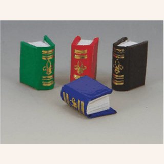 Kleine Bücher in verschiedenen Farben