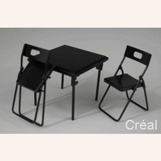 Gartentisch mit 4 Stühlen aus Metall