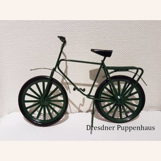 Grünes Fahrrad aus Metall