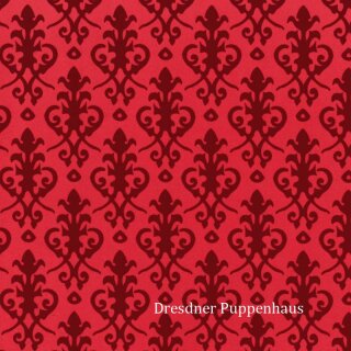 Tapete "Victorian Red"