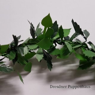 Grüne Blättermix-Girlande