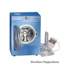 Waschmaschine mit Funktionen hellblau