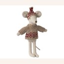 Pullover und Mütze für Mama Maus
