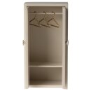 Cremfarbener Kleiderschrank für Maus