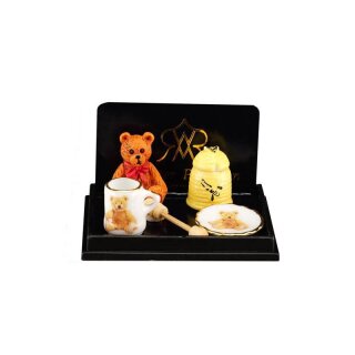 Frühstück-Set Bär mit Honigtopf