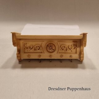 Wandgarderobe helle Eiche