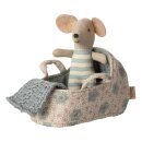 Tragetasche für Babymaus blau