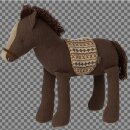 Mittleres Maileg Pony mit Sattel