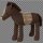 Mittleres Maileg Pony mit Sattel