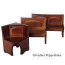 Eckbank 3teilig Nussbaum