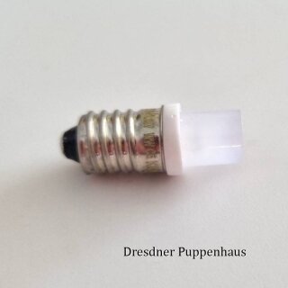 Lämpchen E10 - 3.5V LED konkav