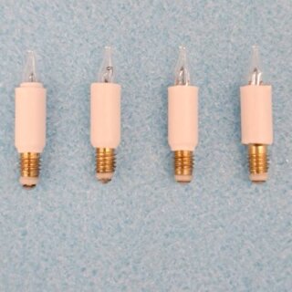 4 Kerzenlampen für Leuchter