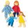 Junge Familie 4teilig Biegepuppen